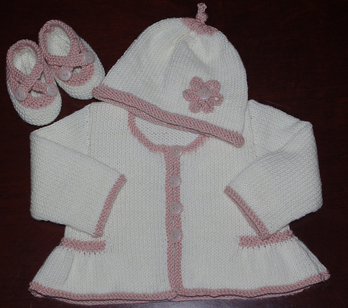 Design B - Cardigan, Hat and Shoes photo 6