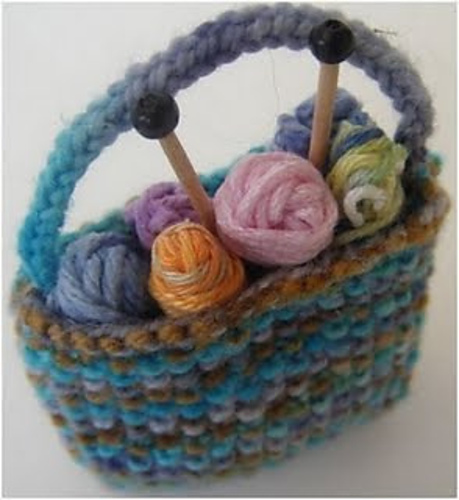 Ravelry: Miniature Knitting Bag pattern by Stacy Lee