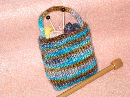 Miniature Knitting Bag photo 1