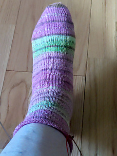 Toe feels a bit squished.  Need a teeny bit more length.