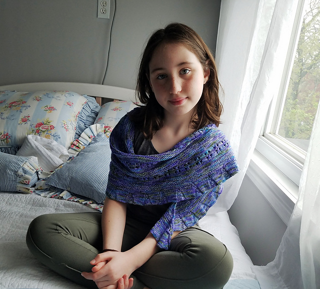 First Impressions Shawl by Brenda Castiel First Impressions Shawl by Brenda Castiel