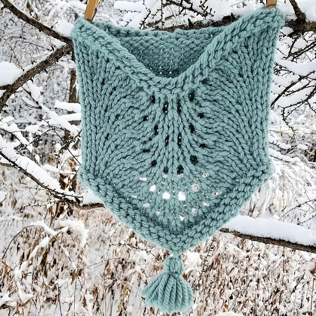 Snowmist Lace Bandana
