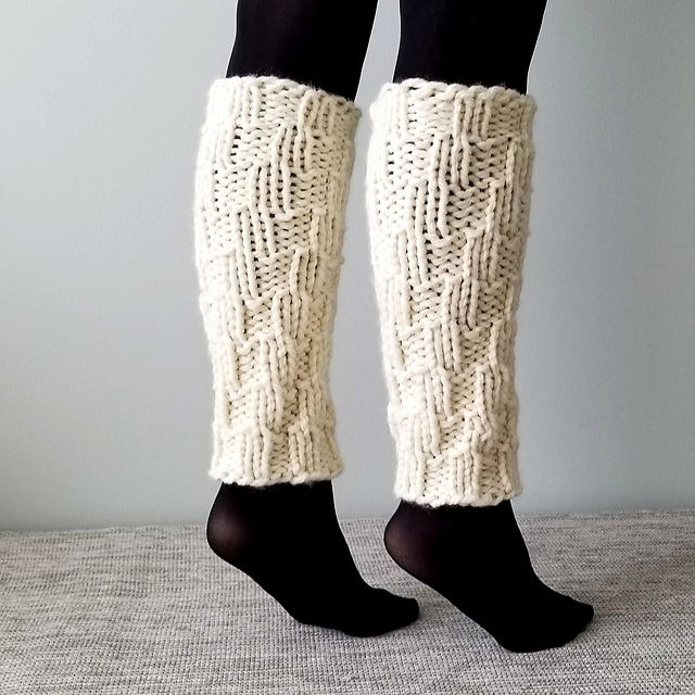 Snuggly Spiral Legwarmers