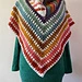 Autumn Bloom Shawl pattern 