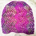 Syncopated Wavy Palm Leaves Hat pattern 