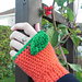 Halloween Inspired Hat and Gloves set photo 3