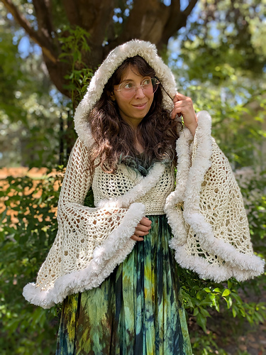 Queen Anne's Lace Wrap Top