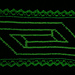 Glowing Impossible Square pattern 