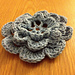 Beaded Irish Rose pattern 