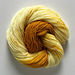 Creme Brulee assigned pooling extrafine merino / nylon superwash sock yarn