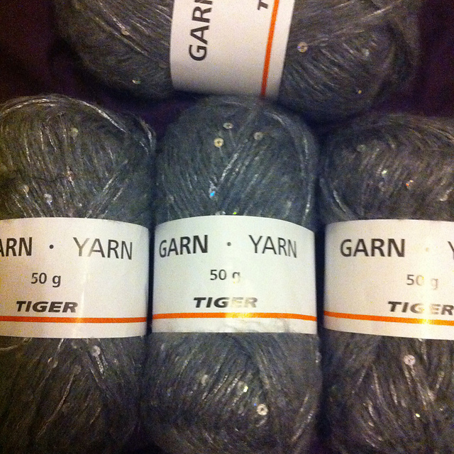 Ravelry Tiger Garn/Yarn (Sequins)