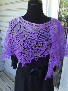 Ravelry: Forest Maiden Lace Shawl pattern by Anna Victoria