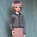 Striped angle for BJD dolls pattern 