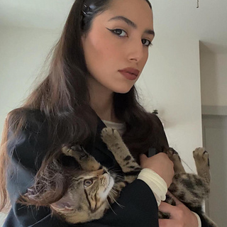 Azra’s newly adopted kitty!