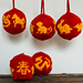 Lunar Zodiac Ornaments pattern
