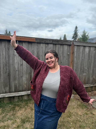 Fårespynt Cardigan - Hailey Bailey