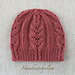 Hat "Rose Leaves" pattern