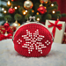 Snowflake Coin Purse pattern 