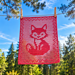 Fox Table Runner pattern