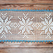 Snowflake Table Runner photo 4