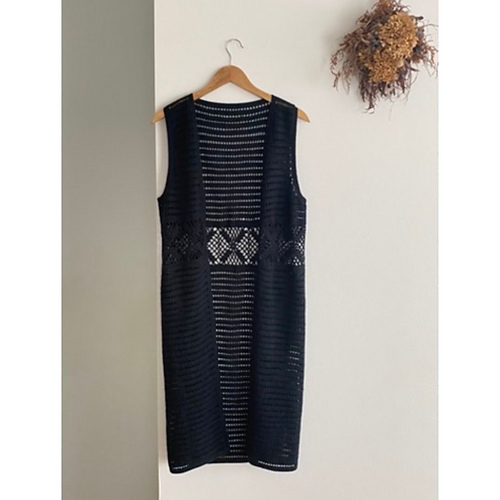 Sunlit Lace Vest