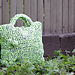 Crochet T-shirt Yarn Tote photo 3