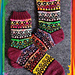 Colorful and flowerful Socks pattern