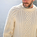 Celtic Cable Fisherman Sweater pattern