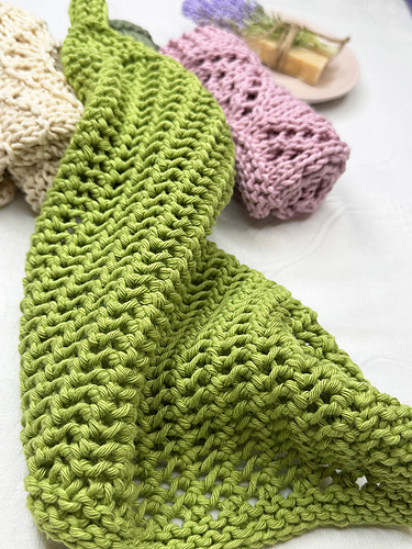 Society Pages Lace Dishcloth