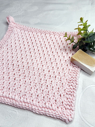 Diamond Trellis Dishcloth