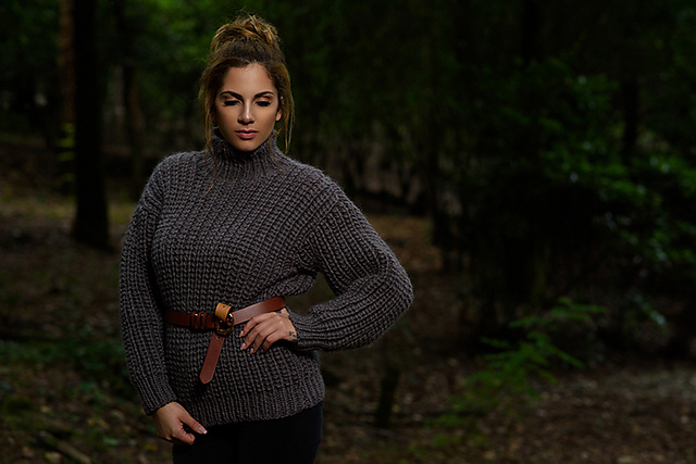 Ravelry: Fisherman Rib Sweater pattern 