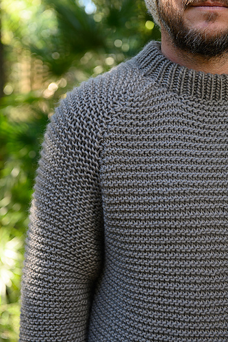 Garter Stitch Genser - Louise Bollanos
