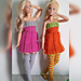 HKC62 Pumpkin dress pattern