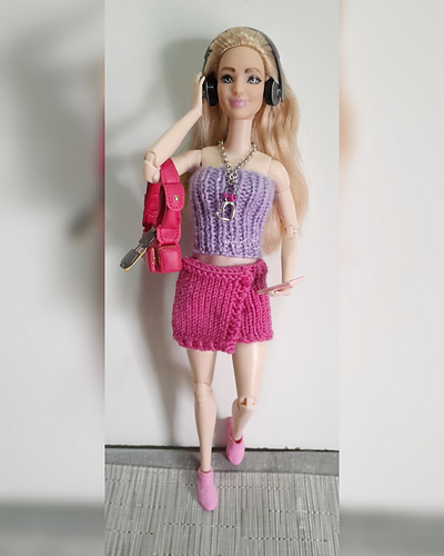 HKC Skirt shorts and top