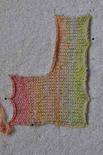 handspun, swatch
