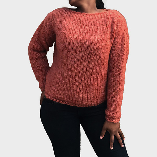 Ravelry: Mohair Boatneck pattern by Hannelie Bekker | Wrapt