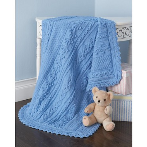 Ravelry Lovey Baby Blanket pattern by Betty Anderson