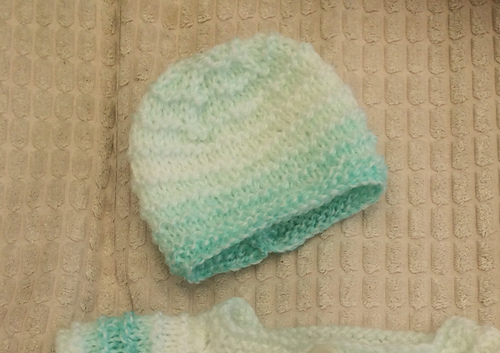 Kinzie Baby Hat and Mittens photo 9