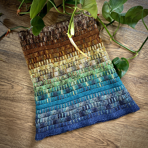 Ravelry Faded Pathways Cowl pattern by Mariana Muller