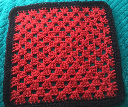 Granny Square Dishcloth photo 2