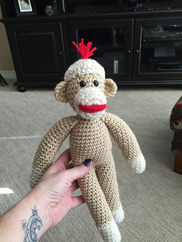 Sock Monkey and Baby Hat photo 5