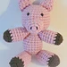 Pink Piggy Amigurumi pattern 
