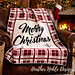 Merry Christmas Blanket pattern 