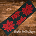 Poinsettia Table Runner pattern