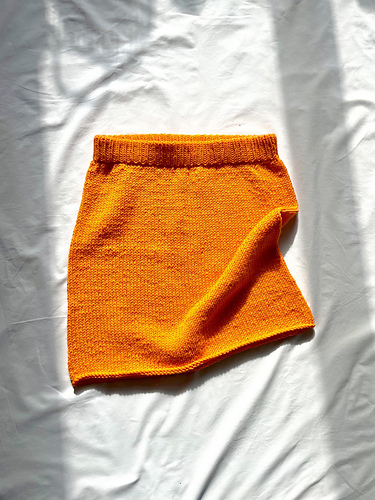 Easy Knit Skirt - Helena Wieser