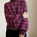 Plum Line Sweater pattern 