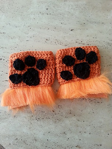 Votter uten tommel lion paw - 8January2015