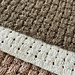 BASKETWEAVE Napkin pattern