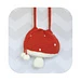 Adorable Mori Girl Mushroom Drawstring Bag pattern 