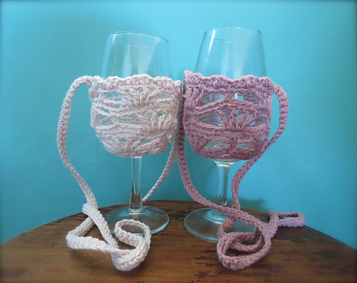 The Ember Ruby Wine Glass Lanyard photo 1